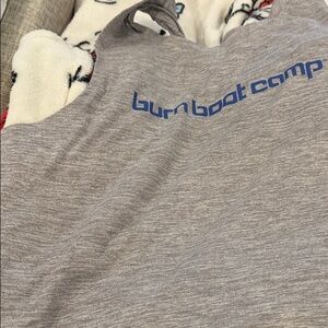 Burn Boot Camp Gray Women's Tank Top